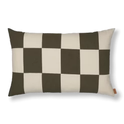 Ferm LIVING | Fold Patchwork Cushion - Olive