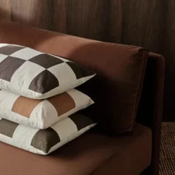 Ferm LIVING | Fold Patchwork Cushion - Olive -FRAGRANCE Store 1104268648 12 750x f3e64afc 6c63 4e6e 9243 b60682bee4e2