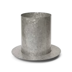 Ferm LIVING | Auran Pot - Galvanized - Medium