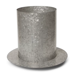 Ferm LIVING | Auran Pot - Galvanized - Large