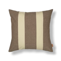 Ferm LIVING | Strand Outdoor Cushion - Square - Carob Brown/Parchment