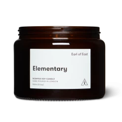 Earl Of East | Elementary - Soy Wax Candle - 500ml [17.5oz] -FRAGRANCE Store Earl of East 500ml candle Elementary