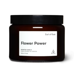 Earl Of East | Flower Power - Soy Wax Candle - 500ml [17.5oz]