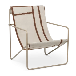 Ferm LIVING | Desert Lounge Chair - Cashmere Frame