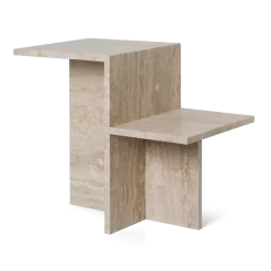 Ferm LIVING | Distinct Side Table - Travertine