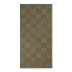 Ferm LIVING | Duo Quilted Blanket - Green Tonal