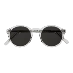 Monokel Eyewear | Barstow Crystal Frame - Grey Solid Lens