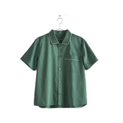 HAY | Outline Pyjama - Short Sleeve Shirt - Green
