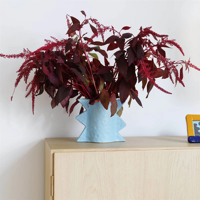 & Klevering &Klevering | Vase Slice - Blue 3 & Klevering &Klevering | Vase Slice - Blue - Image 3