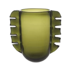 Ferm LIVING | Alas Glass Vase - Moss Green