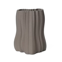 Ferm LIVING | Moire Vase - Small - Anthracite