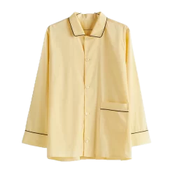 HAY | Outline Pyjama - Long Sleeve Shirt - Yellow