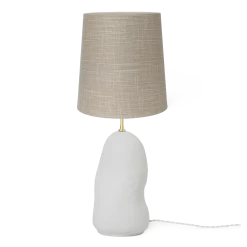 Ferm LIVING | Hebe Lamp Base & Shade - Medium - Off White -FRAGRANCE Store hebe lamp medium white sand shade