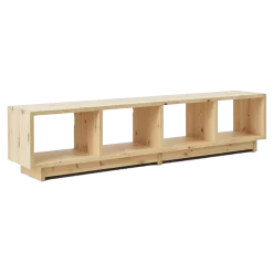 Normann Copenhagen | Plank Bookcase - Pine - Low