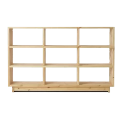 Normann Copenhagen | Plank Bookcase - Pine - High -FRAGRANCE Store normann plank bookcase tall 2